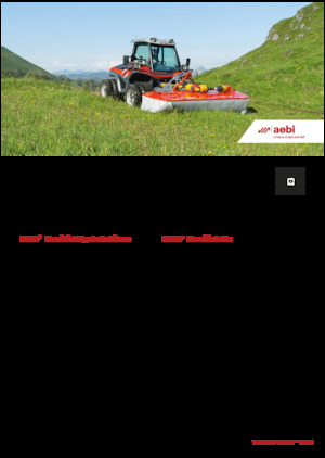 Veicoli comunali multiuso diesel Aebi TT 211+