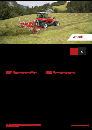 Veicoli comunali multiuso diesel Aebi TT 281+ 
