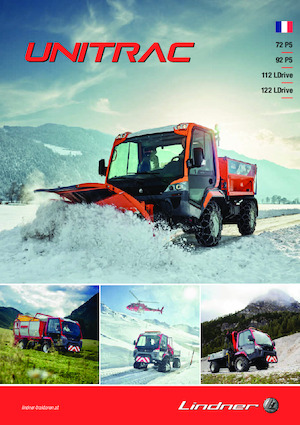 Veicoli comunali multiuso diesel Lindner Unitrac 92 P5