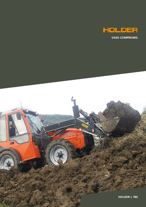 Trattori per uso municipale Holder L 780