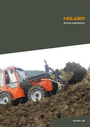 Trattori per uso municipale Holder L 780