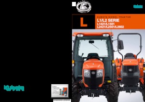 Trattori per uso municipale Kubota L2501 DW