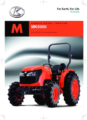 Trattori per uso municipale Kubota MK 5000