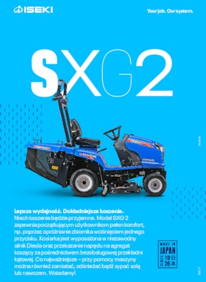 Trattorini tosaerba, Giardino e Giardinaggio Iseki SXG 216