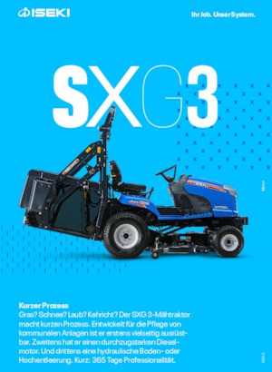 Trattorini tosaerba, Giardino e Giardinaggio Iseki SXG 323