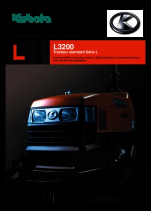 Trattori per uso municipale Kubota L 3200