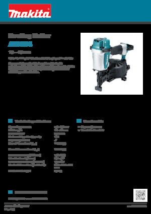 Sparachiodi e Graffettatrici Makita AN454