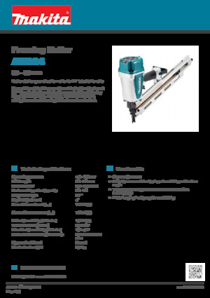 Sparachiodi e Graffettatrici Makita AN924