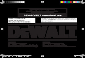 Sparachiodi e Graffettatrici DEWALT DW325PL 