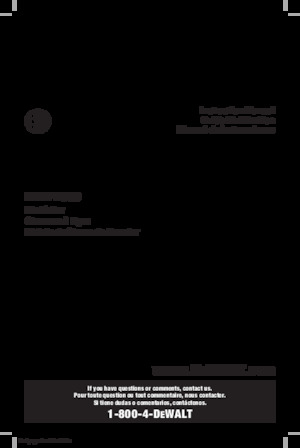 Sparachiodi e Graffettatrici DEWALT DW45RN 