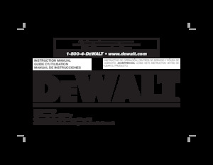 Sparachiodi e Graffettatrici DEWALT DWFP12233