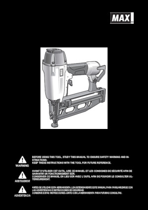Sparachiodi e Graffettatrici MAX USA CORP. NF565A/16