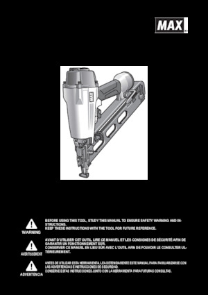 Sparachiodi e Graffettatrici MAX USA CORP. NF665A/15