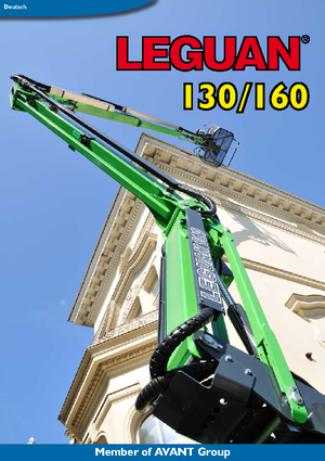 Piattaforme aeree articolate gommate Avant Tecno Leguan 160