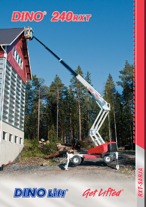 Piattaforme aeree articolate gommate Dino Lift Rhino 240 RXT