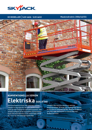 Piattaforme aeree verticali a pantografo su ruote Skyjack SJ III 4632