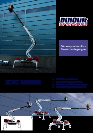 Piattaforme aeree articolate cingolate Dino Lift Dino 220 XTC