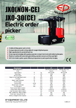 Commissionatori EP JX0/JX0-30 (Li)