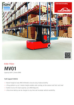 Commissionatori Linde MV01