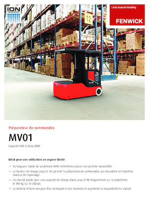 Commissionatori Linde MV01