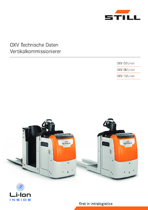 Commissionatori Still OXV 10