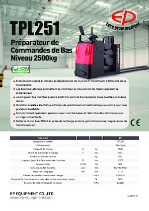 Commissionatori EP TPL251