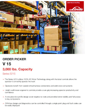 Commissionatori Linde V15-36V