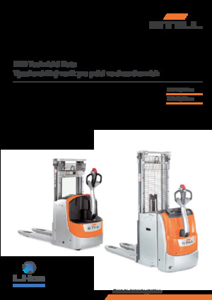 Transpallet elettr. a timone guida terra Still EXD 18 K