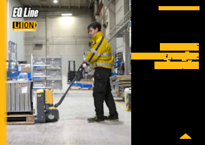 Transpallet elettr. a timone guida terra Caterpillar NPP20QBL