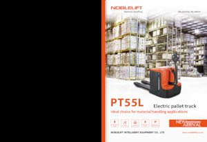Transpallet elettr. a timone guida terra Noblelift PT55L