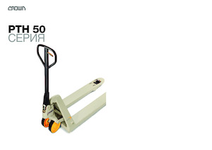 Transpallet elettr. a timone guida terra Crown PTH 50