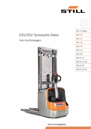 Impilatori Walkie Still EGV-S 14