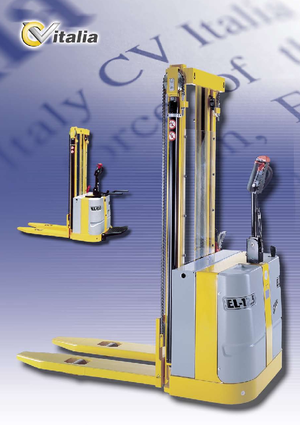 Stoccatori per pallet uomo in piedi CVitalia EL 12.5-16 P