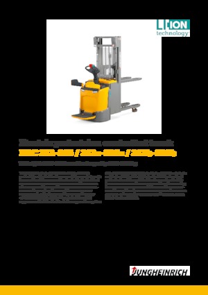 Stoccatori per pallet uomo in piedi Jungheinrich ERC 214 