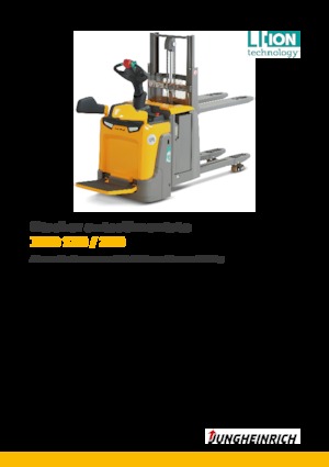 Stoccatori per pallet uomo in piedi Jungheinrich ERD 120