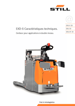 Impilatori Walkie Still EXD-SF 20