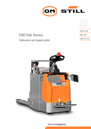 Impilatori Walkie Still EXD-SF 20