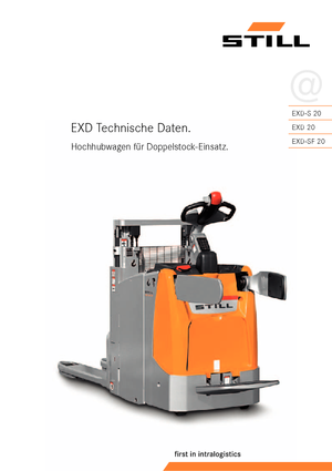 Impilatori Walkie Still EXD-SF 20