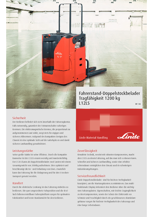 Impilatori Walkie Linde L 12 LS