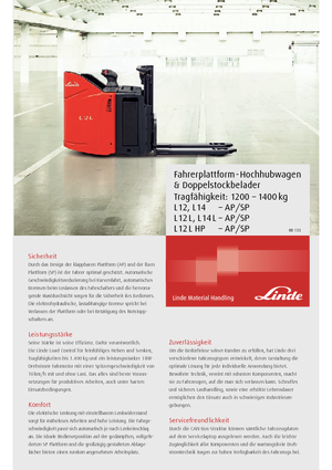 Impilatori Walkie Linde L12L-HP-AP
