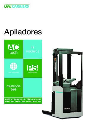 Stoccatori per pallet uomo seduto UniCarriers Ergo XML