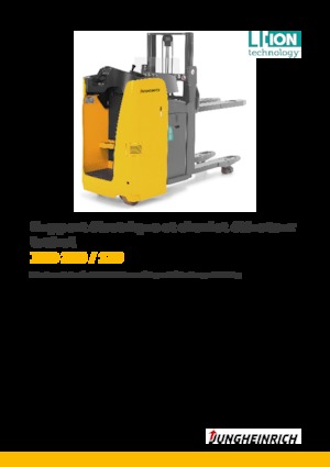 Stoccatori per pallet uomo seduto Jungheinrich ESD 120