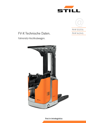 Stoccatori per pallet uomo seduto Still FV-Xi 16