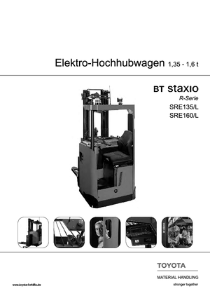Stoccatori per pallet uomo seduto BT Staxio SRE 135 