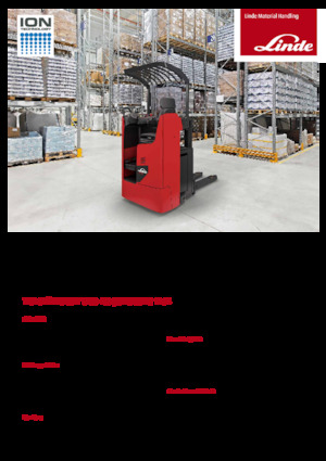 Stoccatori per pallet uomo seduto Linde D12RW 