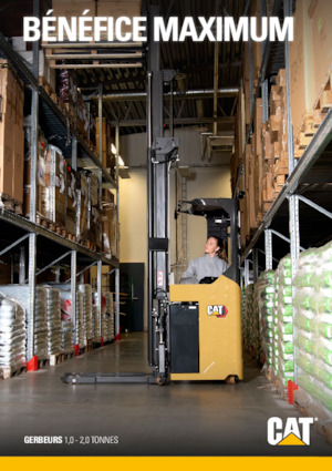 Stoccatori per pallet uomo seduto Caterpillar NSS20N2S