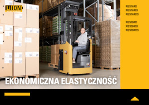 Stoccatori per pallet uomo seduto Caterpillar NSS20N2S