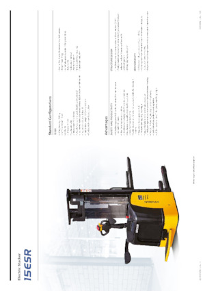 Stoccatori per pallet uomo in piedi Hyundai 15 ESR