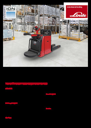 Stoccatori per pallet uomo in piedi Linde D10AP 
