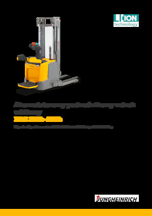 Stoccatori per pallet uomo in piedi Jungheinrich ERC 212b